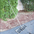 Stainless Steel Lawn Level Tool Lawn Leveling Rake Levelawn Tool with Assemble Handle for Yard Golf Leveling