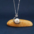 Factory Wholesale S925 Sterling Silver Star Necklace Moon Pendant Women's Moissanite Necklace