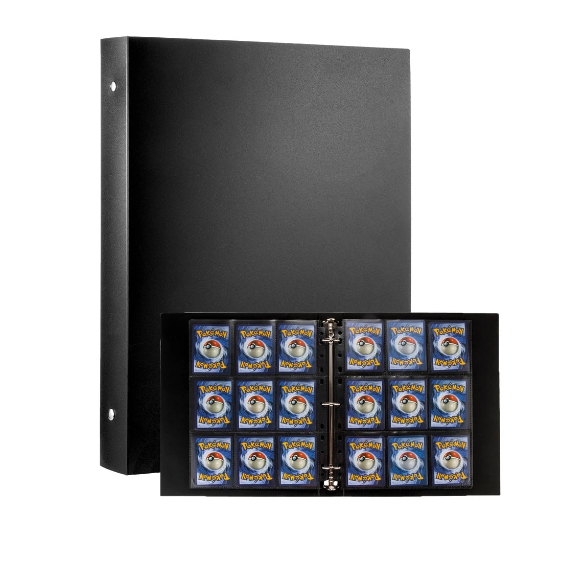 Torson 384+ Top Loader 12-Pocket PU 35PT Waterproof Binders for Yugioh TCG MTG UG DIY Photo Album with PP Cover