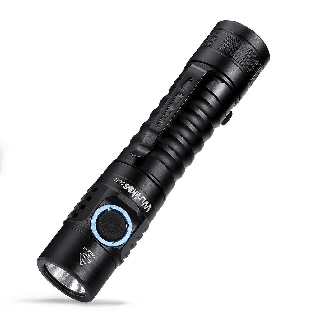 Outdoor Use Wurkkos FC11 1300lm USB-C Rechargeable 18650 Mini LED Flashlight