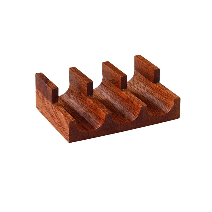 Wooden Hand Rolled Sushi Holder Cuisine Sushi Taco Stand Sashimi Sushi Tray