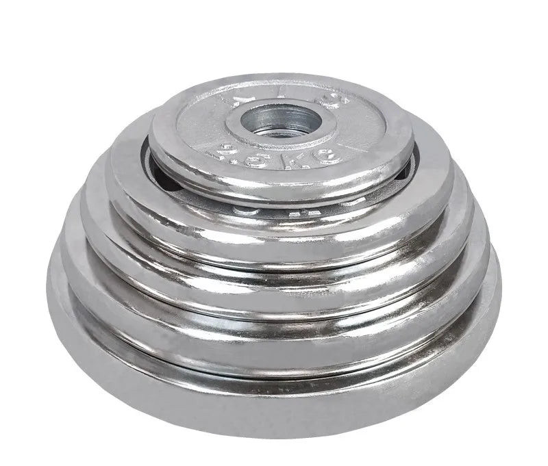Best Selling Gym Equipment 5-25kg Cast Iron Promotional Price Weight Lifting Barbell Plates 50mm Grip Plate