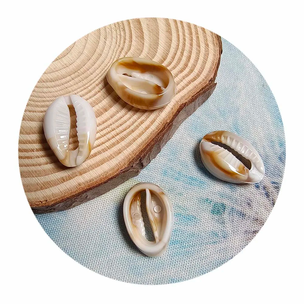 Handmade Cute Fashion Jewelry Sets Beads Acrylic Beautiful Sea Shell Cabochons for DIY Craft