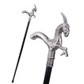 Hot Sale Sheep Head Luxury Walking Stick Vintage Crutch Animation Cosplay Crosier Holiday Party Wand