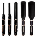 Private Logo Customize Professional Titanium Hair Straightener Flat Iron MCH Fast Heater Hair Styling Appliances for Commercial