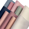 Wholesale Solid Color Grind Arenaceous Texture PU Vinyl Faux Leather Fabric Roll/Sheet /Yard for Shoes/Bag/Wallet/Purse/
