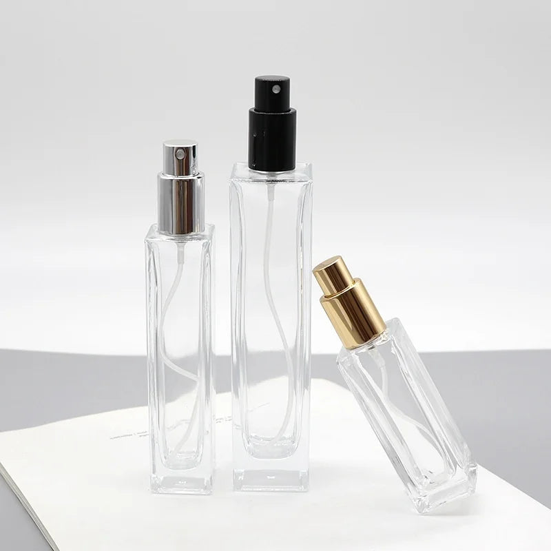 High-End Perfume Subpackage Wholesale Manufacturing of 30ml 50ml 100ml Transparent Perfume Spray Bottles with Pump Spreayer