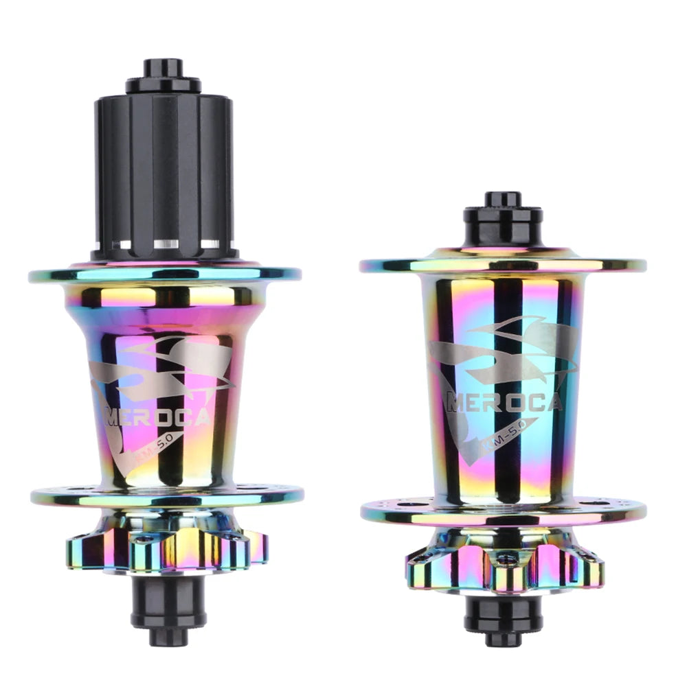 MEROCA Bicycle Hubs 5 Bearing MTB Mountain Bike Hub 8 9 10 11 Speed Ratchet Freehub 6 Pawls 32 Furos for Shimano HG Cassette
