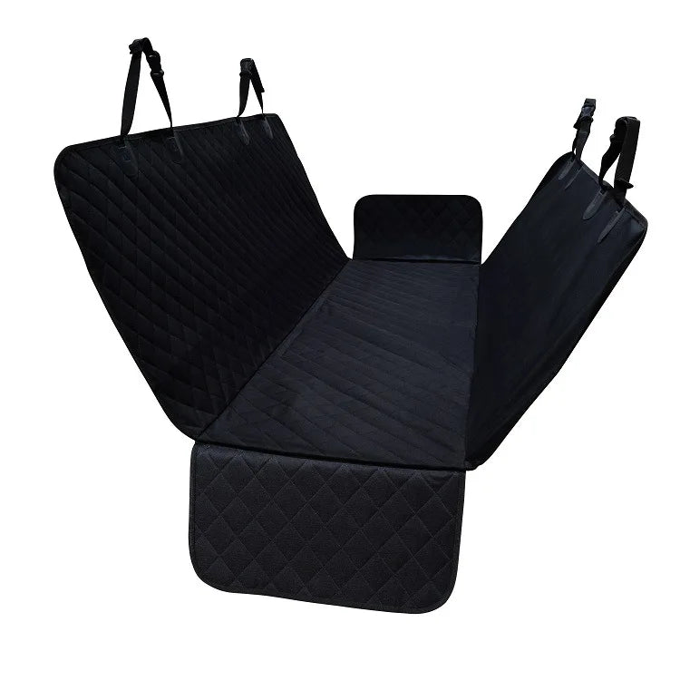 600D Oxford Nonslip Heavy Duty Car Seat Protector Scratch Proof Waterproof Car Back Seat Cover Dog Car Seat Cover with Side Flap