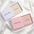 Custom Logo Jewellery Packaging Printed Cardboard Drawer Box with Pouch Bag Fashion Jewelry Sliding Packaging Box
