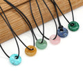 2023 Fan Natural Crystal Pendants Necklace Eccentric Orifice Beads Big Hole Wheel Bead Jewelry Accessories Ancient Jewelry