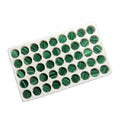 HQ GEMS Hight Quality Double Flat 5-17mm Hexagon Cut  Loose Gemstnoe Natural Red Agate Stone Green Malachite
