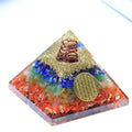 Wholesale Natural Healing Crystal Gemstone Spheres Trees Chakra Orgone Orgonite Pyramid for Decoration