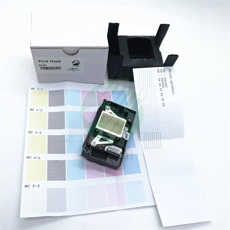 Japan Original Tested L805 Printhead for Epson L800 L850 R285 R290 R295 R330 P50 T50 T59 T60 Print Head for DTF Photo Printing