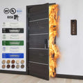 China Top Manufacturer Wholesale Apartment Soundproof Wooden Door with Hotel Fireproof Timber Door