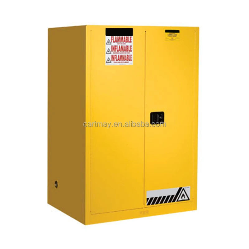 Cartmay Durable Metal Flammable Storage Cabinets for School & Industrial Chemical Safety Laboratory Use