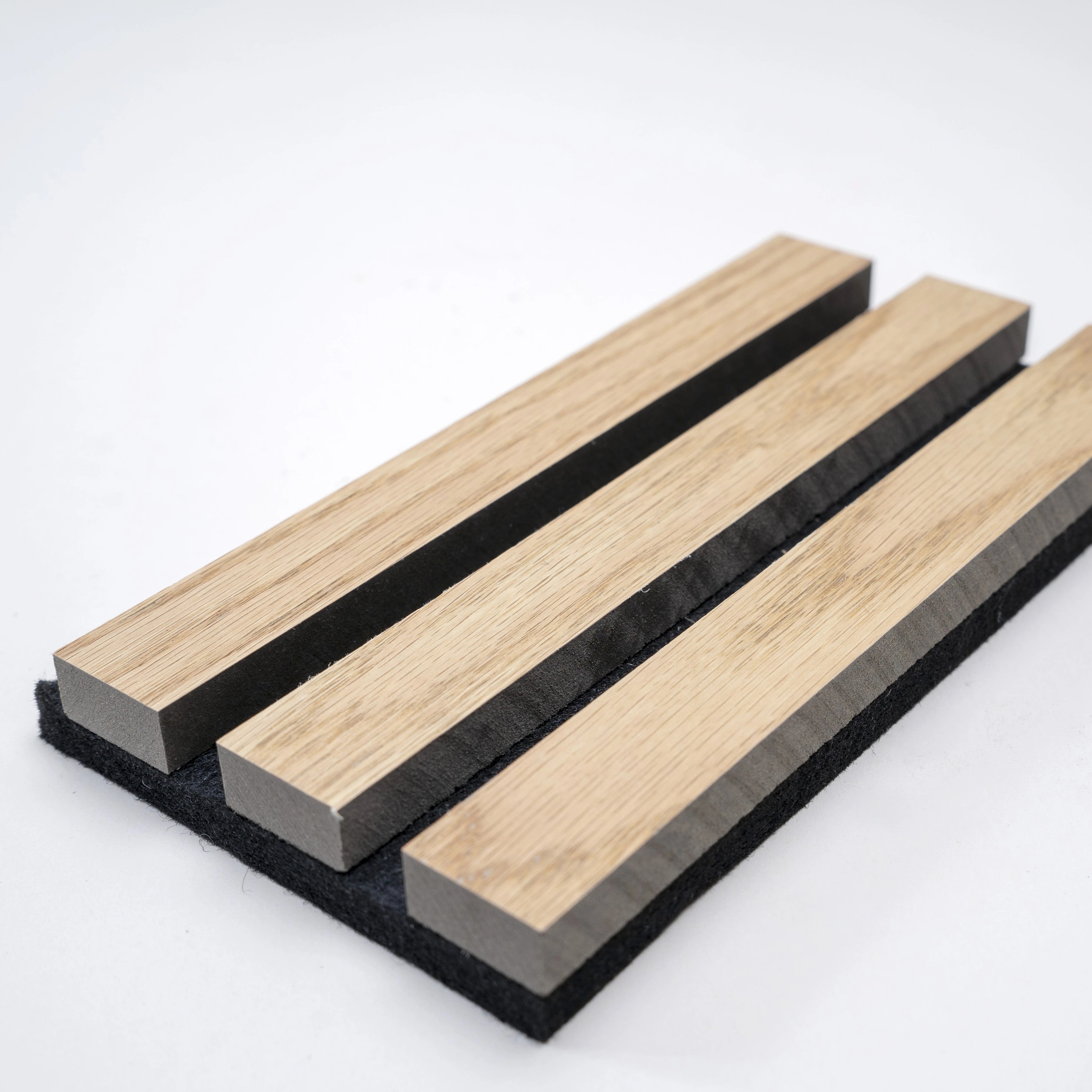 Natural Walnut Acoustic Slat Wood Wall Panels Acoustic Slat Wood Wall Panels Soundproofing Wall Akupanel