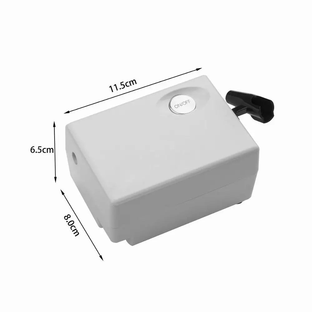 BT-16 Rechargeable 12V Multi-Function Gravity Feed Airbrush Kit Copper Air Compressor Makeup Temporary Tattoos Nail Art Cake