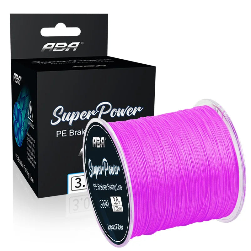 ABA 4strands PE Braided Fishing Line Soft and Durable Custom Fishing Line