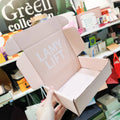 Wholesale Corrugated Cardboard Mailer Clothes pink Paper Boxes for Packaging