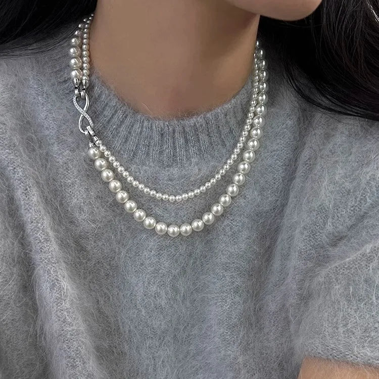 Zhuji Factory Wholesale Real Pearl Strand Necklace Multi-Color 3-12mm 1A -4A Round  Natural Freshwater Pearls for Jewelry Making