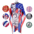OEM Custom Professional Men's Barber Cape for Hairdressing Salon Hair Cutting Cape Designs Beauty Salon Essential