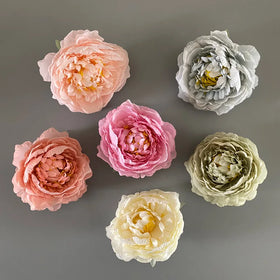 3Pc/set Silk Wedding Decorative Peonies Flower Artificial Peony Flower Head for Sale