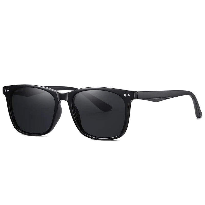 Polarized Sunglasses for Men Square Sun Shades  Classic Polarizing Sun Glasses  Custom logo