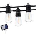 JAIYI S14 LED Plastic Bulb String Light Solar Heating 2700K for Garden Lighting String Festive Decorative String Light
