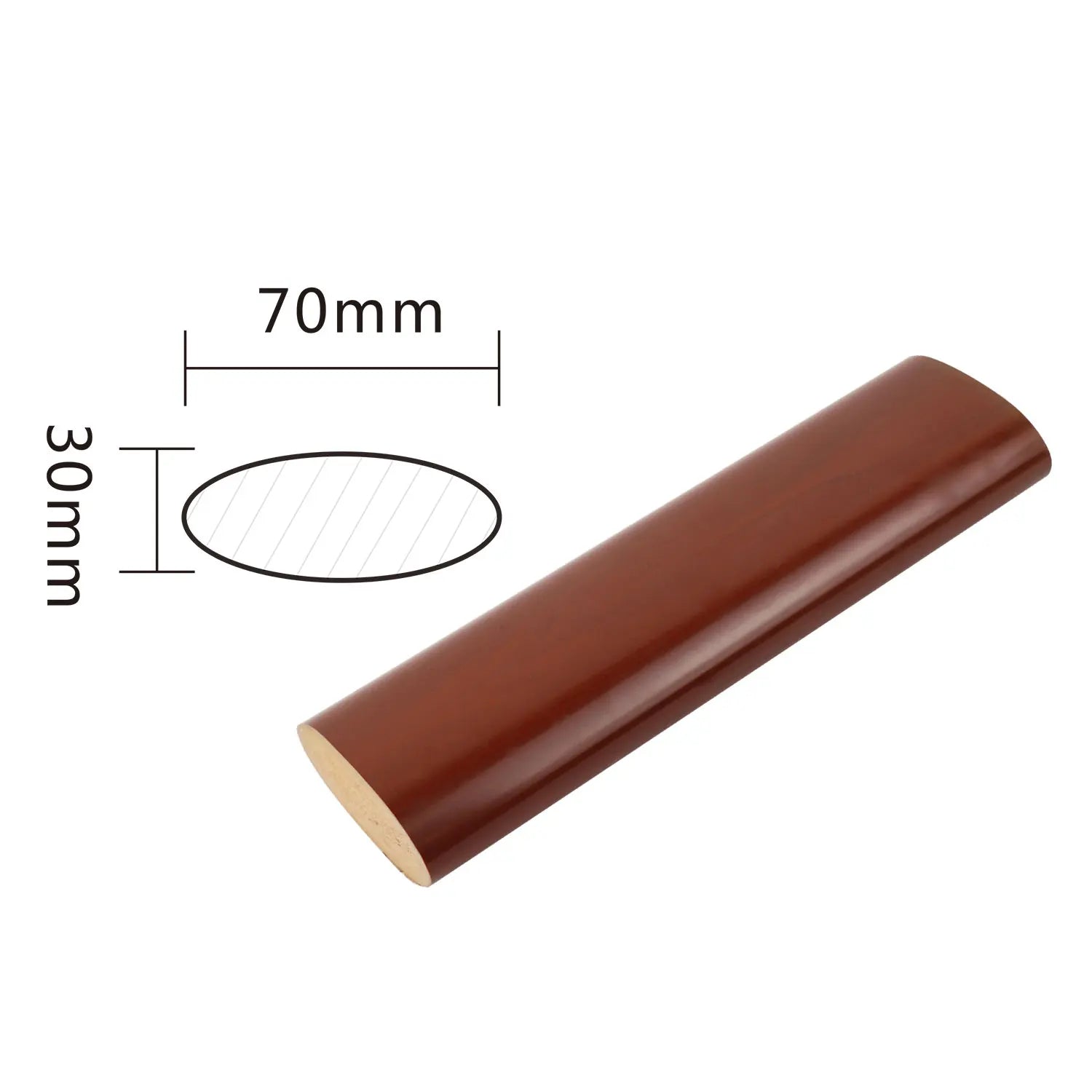 Modern China Manufactured Spiral Staircase Handrail PVC for Hotel and Home Use