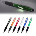 Hot Selling Customized LED Laser Light-Up Ballpoint Pens Sports Style 1.0mm Writing Width Plastic Personalized Logo Engraving