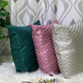 Amity Luxury Modern Living Room Polyester Throw Pillow Cover Comfortable Square Jacquard Cushion Cover