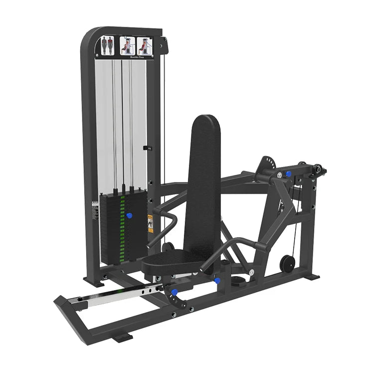 Gym Equipment Commercial Lateral Rowing Low Pulley Row Machine Chest Press Pin Loaded Fitness Equipment