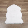 Super Soft 60*90cm White Faux Fur Rug Carpet Anti-slip Faux Rabbit Fur Rug for Sofa Floor Mats Exercise Prayer Picnic