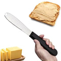 Stainless Steel Cheese Scraper With Hole Cheese Cutter Western Food Salad Jam Smear Toast Bread Butter Spreader Butter Knife