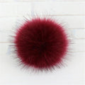 10cm Faux Fox Fur Pompom Pom Poms Fur Ball for Beanies Hats Bags Scarf Decoration Accessories