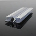 Waterproof Clear Plastic Edge  Stopper PVC Shower Glass Door Seal for Door Bottom Seal Strip for Sealing Strips 6mm