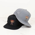 Customized 7 Panel Print logo Nylon Snapback Cap