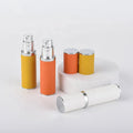 Custom 5ml Leak-Proof PU Leather Bottom Refill Filling Glass Perfume Atomizer Spray Bottle with Matte Finish and Pump Sayer