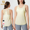 2025 New Beautiful Back Yoga Vest Women'S Quick Drying Mesh Breathable Sports Fitting Yoga Tank Top