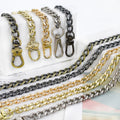 Meetee BF077 120cm Metal Bag Handbag Replacement Shoulder Strap Chains DIY Crafts Hardware Accessories