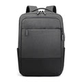 Waterproof Laptop Backpack for School Hiking Camping with Letter Pattern Zipper Closure