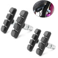 4pcs Lightweight Rubber V-Brake Shoes Pads Bike Brake Blocks for MTB Mountain Road Bicycle Cycling Accessories