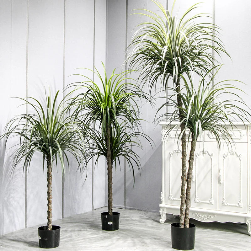 Hot Selling Plastic Artificial Bonsai Indoor/Outdoor Tree Large Eco-friendly Durable Evergreen Basin Plant