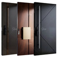 European Standard Anti-theft Modern Security Door for Apartment Wholesale Morden Front Door Modern Smart Entry Door