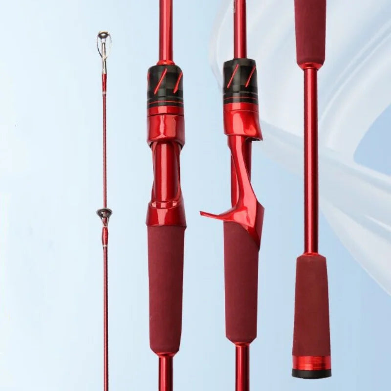 8ft Beach 2 Sections Offshore Bait Spinning Ultralight Rock Bass Lure Carp Casting Carbon Fiber Fishing Rods