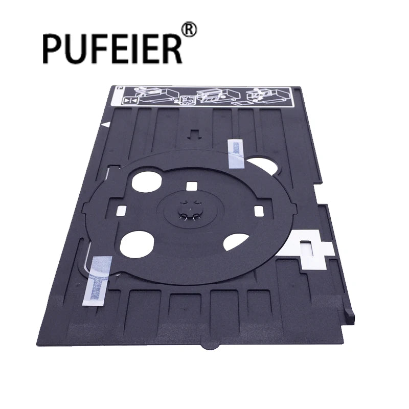 Inkjet Original CD DVD Printer Tray for Epson T50 P50 T60 L800 L801 L810 R290 R330 R380 R390 RX680 Printer CD Tray