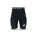 ATOM SV6 Shorts with UFO PLAST Paracoccyge for Motorcycle & Auto Racing Available in Nero (Black)