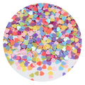 Supply Christmas Wedding Decorations 3mm Heart Confetti Nail Art Glitter Sprinkles Charms for Slime
