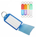 Factory Custom Hand Writing Plastic Keychain ID Name Key Fobs Key Labels Tag Keyring